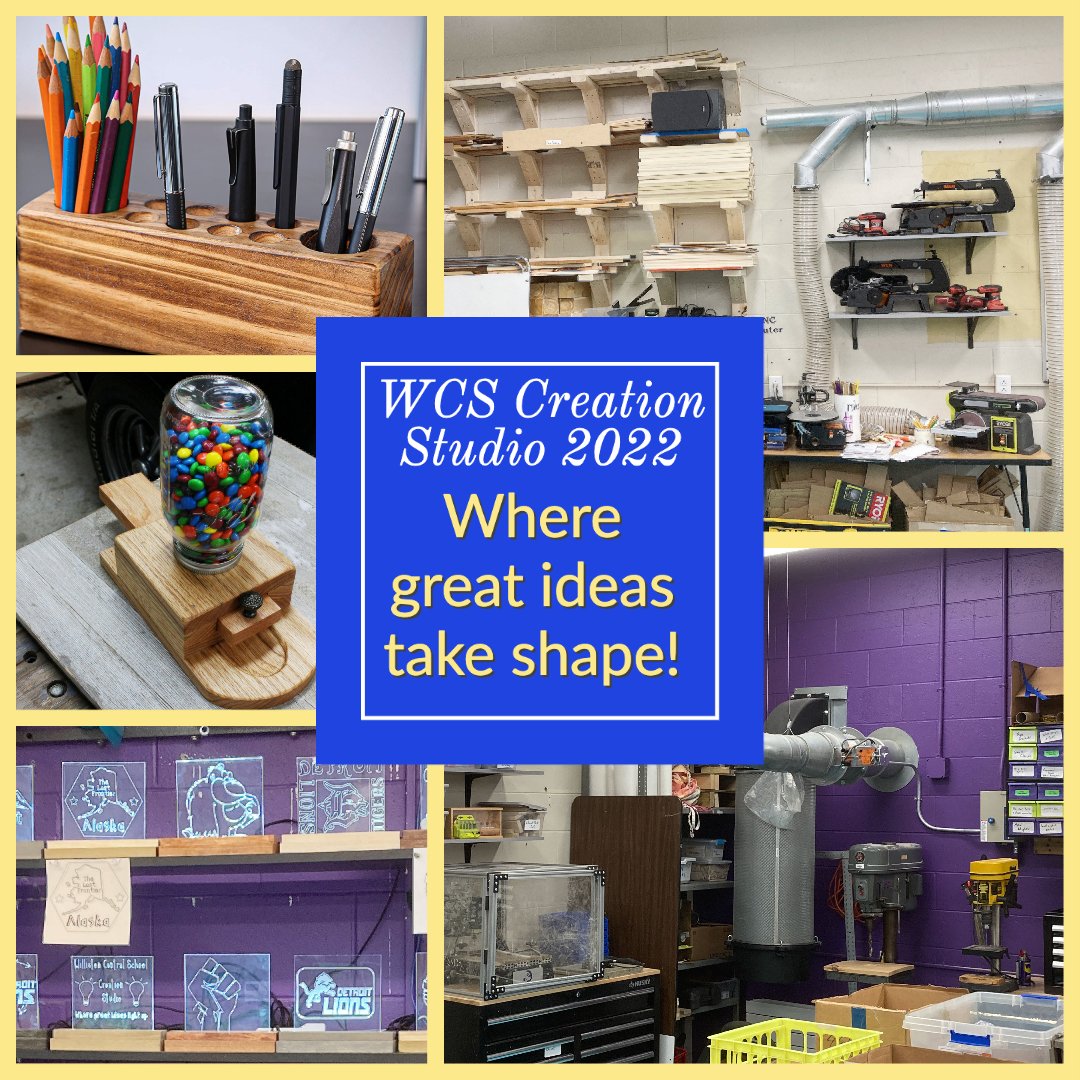 Stem4L's tweet photo. Excited our Woodworking club kicks off Thurs - cedar pencil holders & hardwood candy dispensers (thx Koenig Cedar and Treehouse Hardwoods) will let us try out ideas with a small group & figure out how to get this learning going for everyone next year at WCS! #wsdvt #cvsdvt #vted https://t.co/pAhIpahonc