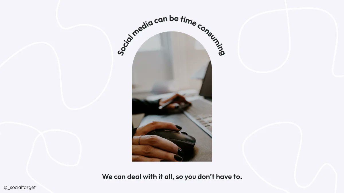 Let's be honest, managing your social media channels can be hard. 

It requires strategy, planning, engaging content and much more!

Here at Social Target, we have experience with it all. From working with a regional airport to property developers, you're in safe hands 🤲