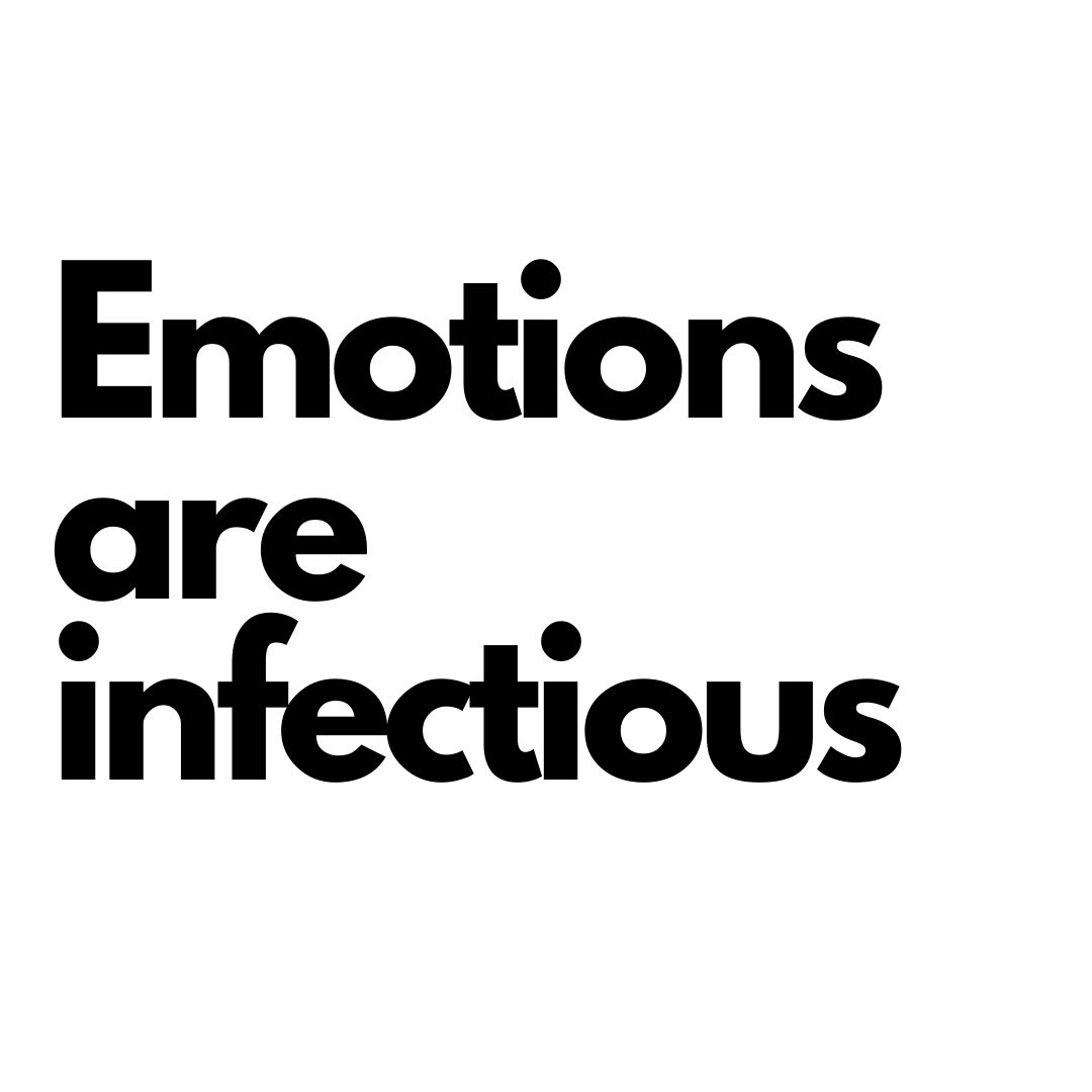 keithgjeffrey's tweet photo. Emotions are infectious because they determine how you behave.
But remember emotions are not behaviours.
Because how you behave is what spreads through your team.
That you can control
#artsmanager
#theatremanager
#museummanager
#creativeprofessional https://t.co/QOMQwifQrS