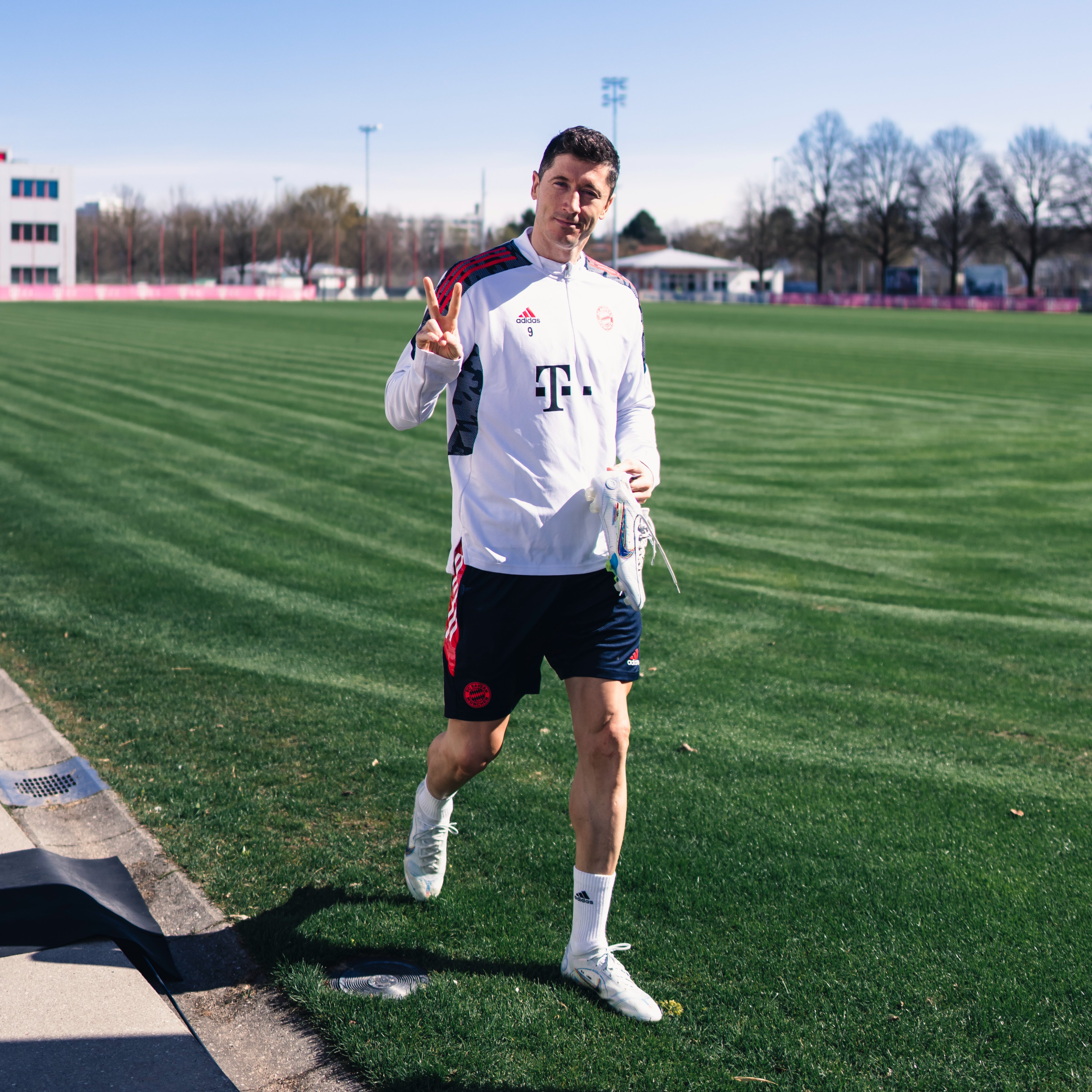 Lewandowski Bayern Münih İdmanında