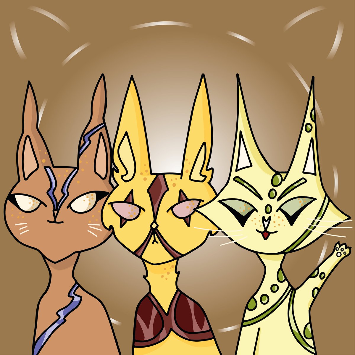 vlvnft's tweet photo. #NFT #Nftarts #NFTCommunity 

good morning cats 😼

A little work on one of the races in the upcoming NFT collection 🐈 https://t.co/RlFWILIM6X