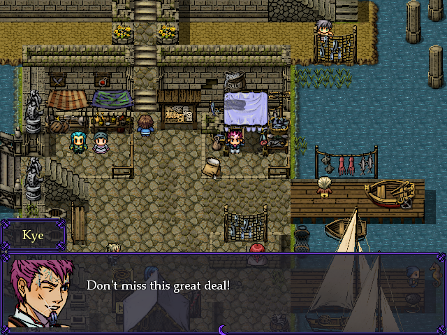 ShadowFateOff's tweet photo. JRPG fans!  Today is the last day that Shadow Fate is 20% off for the launch period on Steam!  Take Kye's advice and grab it while it's cheap! #shadowfate #rpgmaker #indiedev #gamedevelopment #JRPG https://t.co/SbxFXmrDgK