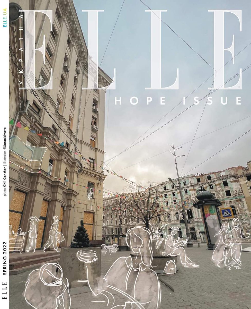 magdalenaroman's tweet photo. #ELLEUkraine #HopeIssue 🇺🇦
#StandWithUkraine #PeaceForUkraine #МирдляУкраїни #ELLE #ELLEMagazine
👉 https://t.co/p27haYULeY https://t.co/V3oIyYIaiO