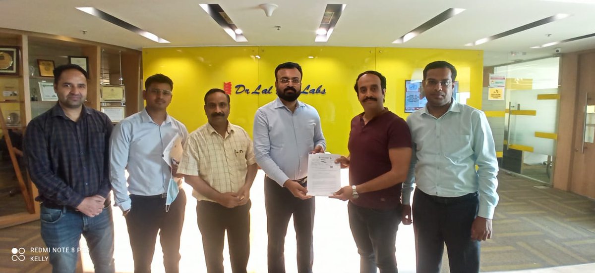 BABLEINDIA's tweet photo. Congratulations! Thank you @Drlalpathlabs for renewing the MOU with @BABLEINDIA for another year. Around 1400 young trainees are expected to be trained.
#LalPathLabsFoundation #Skillingindia #Phlebotomist #SustainableLivelihood https://t.co/sgKffTw9Fk
