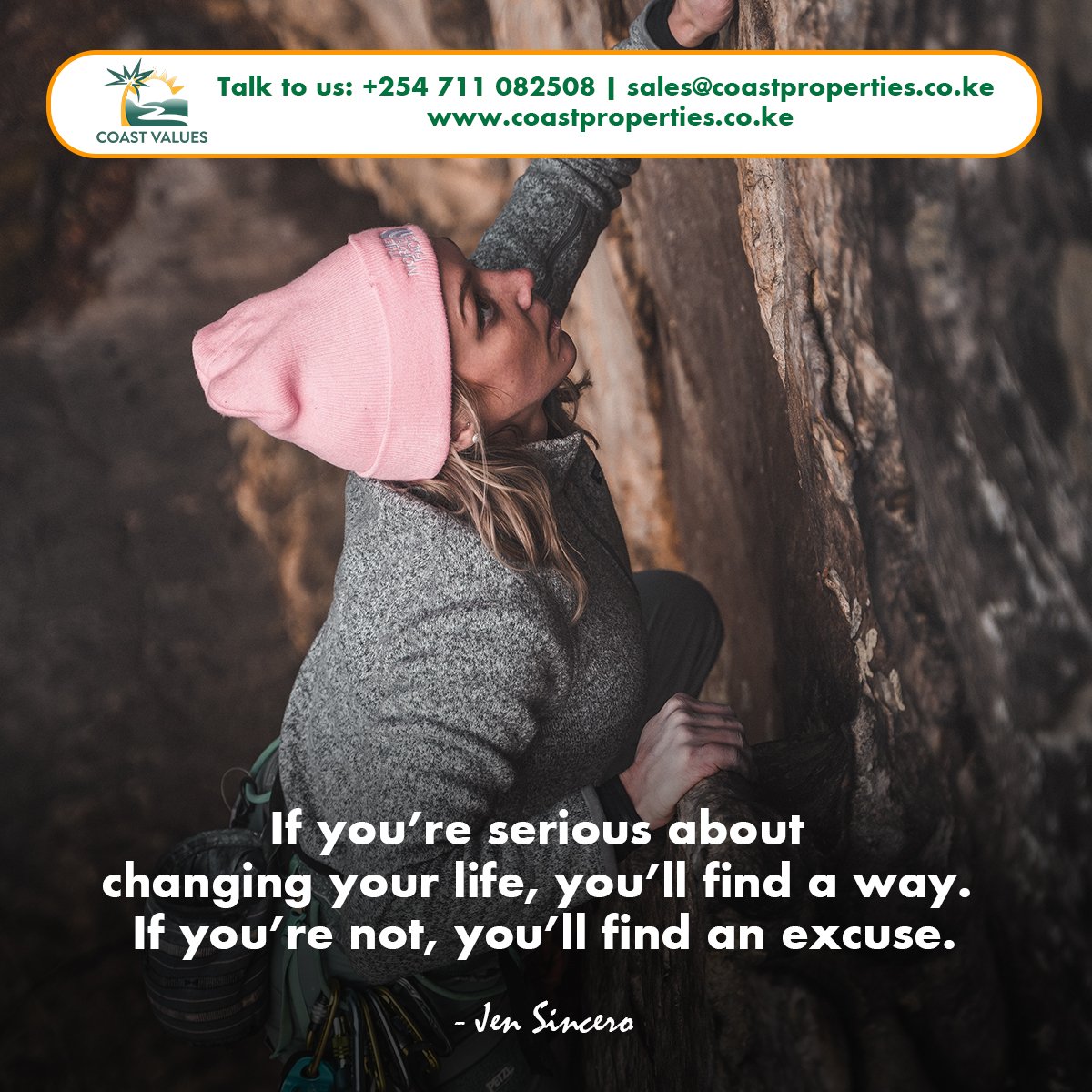 coastvalueske's tweet photo. As you begin a new week, never make excuses. Your friends don't need them, and your foes won't believe them. Shift the focus to changing your life and the people around you 💪💪
#MondayMotivation #nairobi #MondayMorning #kijanisuites #DailyQuote #malindi #coastvalues Martha https://t.co/fTKjXyOI1N