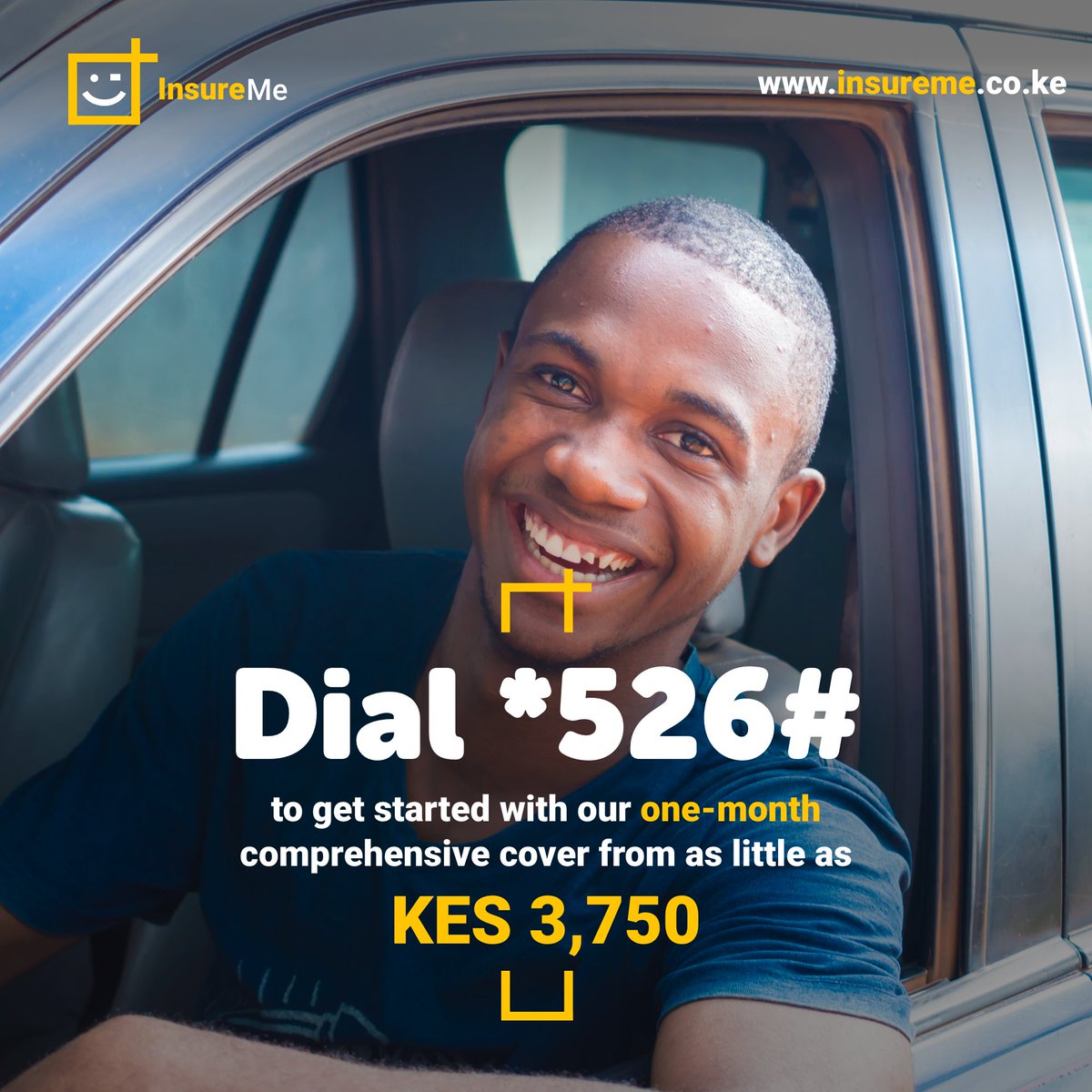 InsureMe_Ke's tweet photo. We are happy to introduce to you BimaTap comprehensive cover! 
You can now buy a 1-month comprehensive car insurance through our USSD. Just dial *526# to get started.​

For any queries contact us on:​
WhatsApp: 0715999922​
Call: 0709184444​
​
#InsureMe​
#KeepMovingWeGotYou https://t.co/bpGl3pGdtB