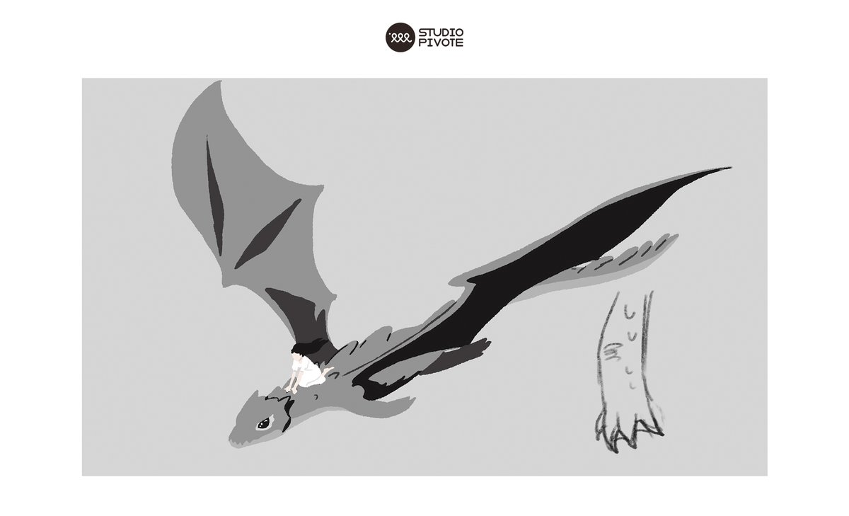 StudioPivote's tweet photo. IU(아이유) _ eight(에잇) (Prod.&Feat. SUGA of BTS)
Dragon Character Rough
#IU #IUxSUGA #Eight #IU_Eight #illustration #animation #characterdesign #Character #dragon https://t.co/O2CeTHI7uN
