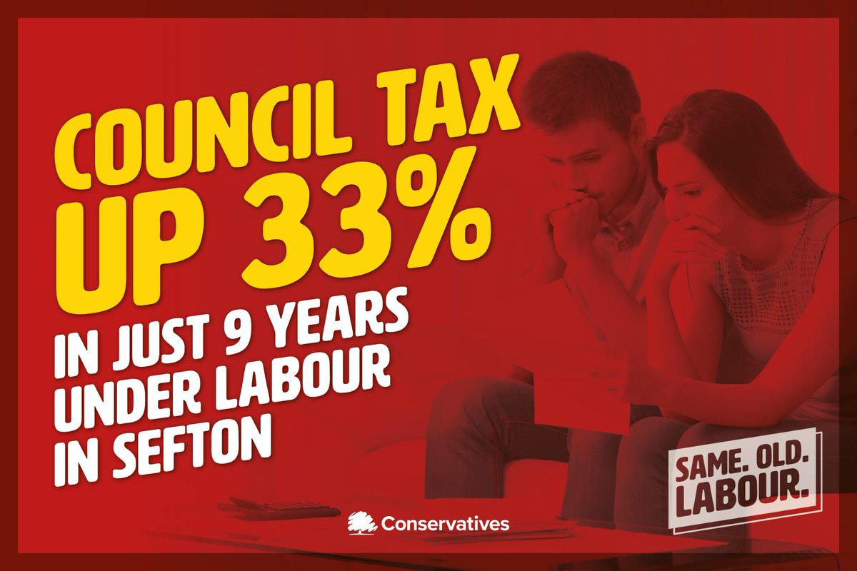 m_bleasdale's tweet photo. Only the Conservative party can be trusted to not put your council tax up in Sefton.
#VoteConservative on the 5th May! https://t.co/65WxbA7lfC