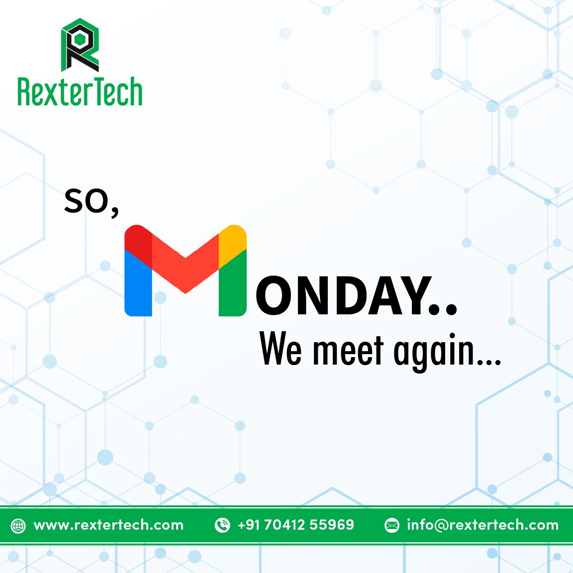 RexterTech's tweet photo. So Monday we meet again......
#monday #work #startwork #newwork #design #graphicdesign #thoughtoftheday #startweek #newenergy #energy #rextertech https://t.co/zVGpy3LG03