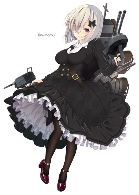 #自分が何度も投稿してしまう画像 
艤装込みでめちゃくちゃ頑張ったやつ。 