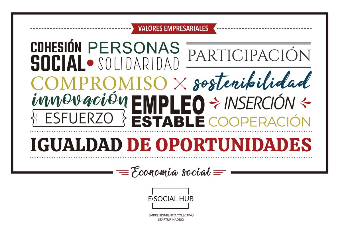 ✅E-Social Hub es la Ventanilla Única de la Economía Social que actúa como punto de información y asesoramiento técnico, con el objetivo de facilitar el emprendimiento colectivo.
<a href="/Asalma_Madrid/">Asalma</a> <a href="/FecomaMadrid/">FECOMA</a> <a href="/ReasMadrid/">REAS Madrid</a> <a href="/AmeiMadrid/">AMEI</a> 
👉esocialhub.es/e-social-hub-c…