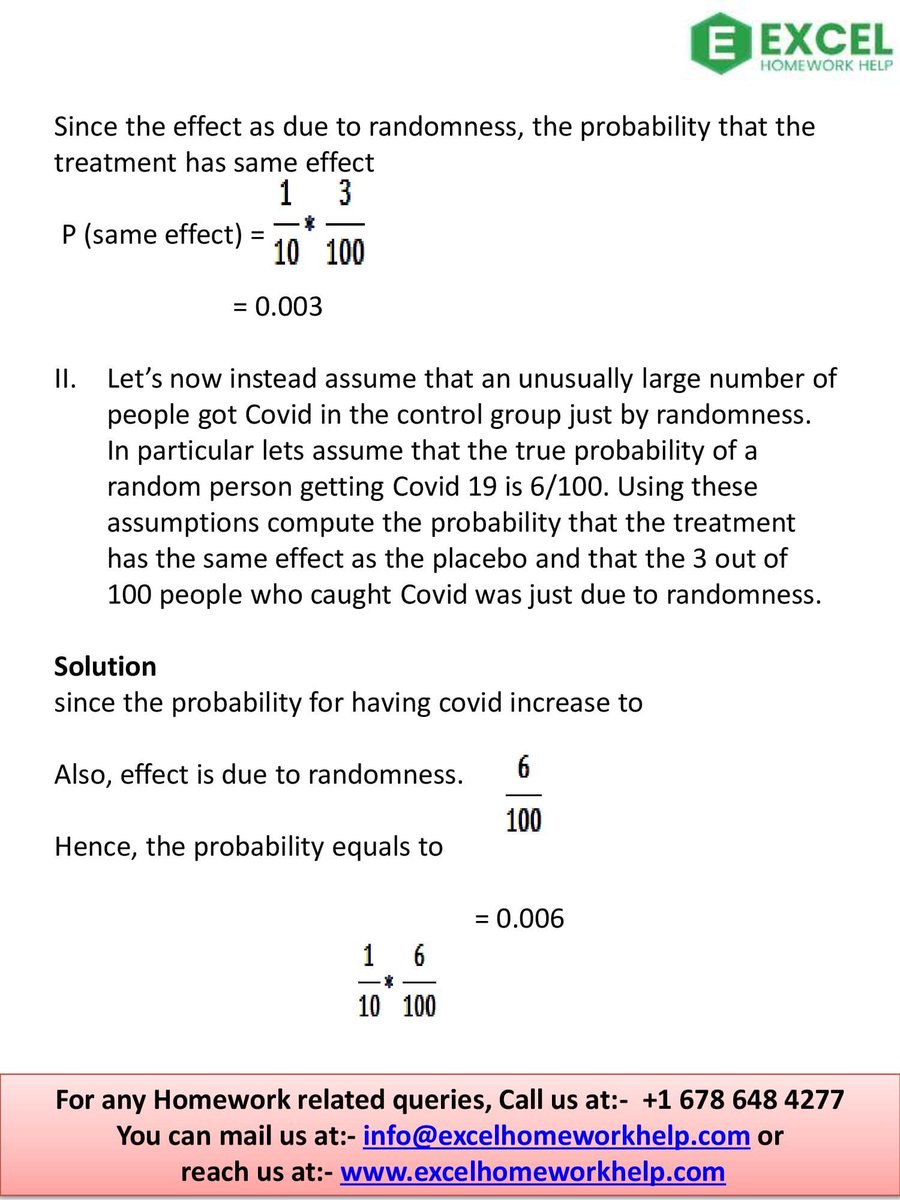 excelhwhelp's tweet image. I am Blake H. I am a Probability Assignment Expert at excelhomeworkhelp.com. I hold a Master's in Statistics, from Canberra, Australia. I have been helping students with their assignments. I solved assignments related to Probability.
Visit flic.kr/s/aHBqjzKbm1