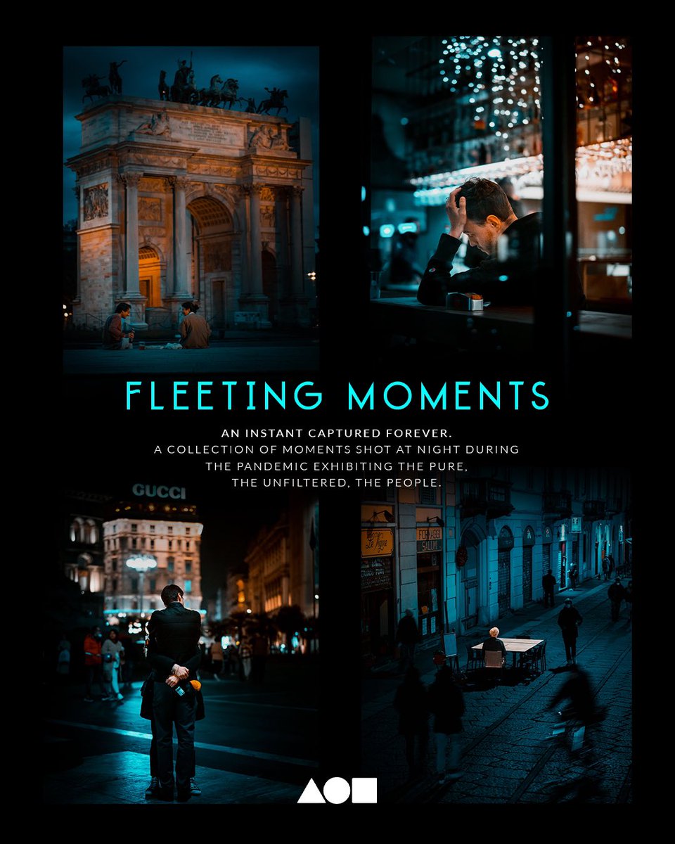 ‘Fleeting Moments’ 

A collection of street photos. 
Life itself is a connection of short fleeting moments and the street is where I feel connected the most.
Immerse yourself in my blue cinematic world depicting strong stories, characters and emotions 💙

foundation.app/collection/fle…