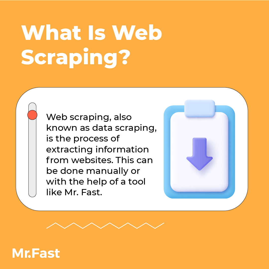 Automatr__io's tweet photo. #Webscraping is the process of extracting #data from websites using a computer program. This can be done manually or automated.🤖
Web scraping is used by people and businesses who want to use the enormous publicly available web data to make smarter decisions.
#MrFast https://t.co/W8EfemTUhF