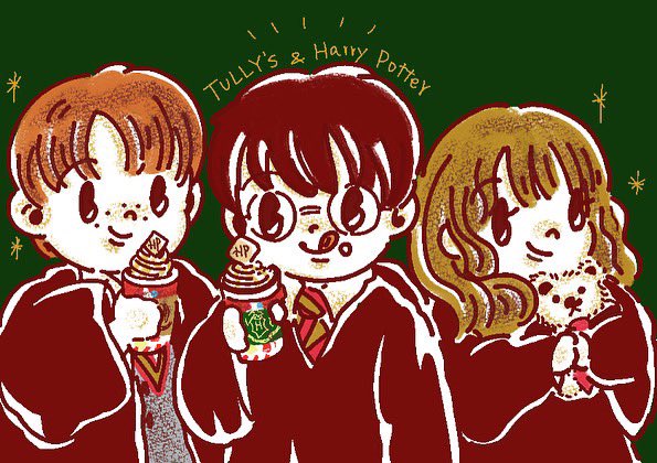 Mino ハリーと仲間たち ハリーポッター ゆるいイラスト T Co 3t9albgi1p Twitter