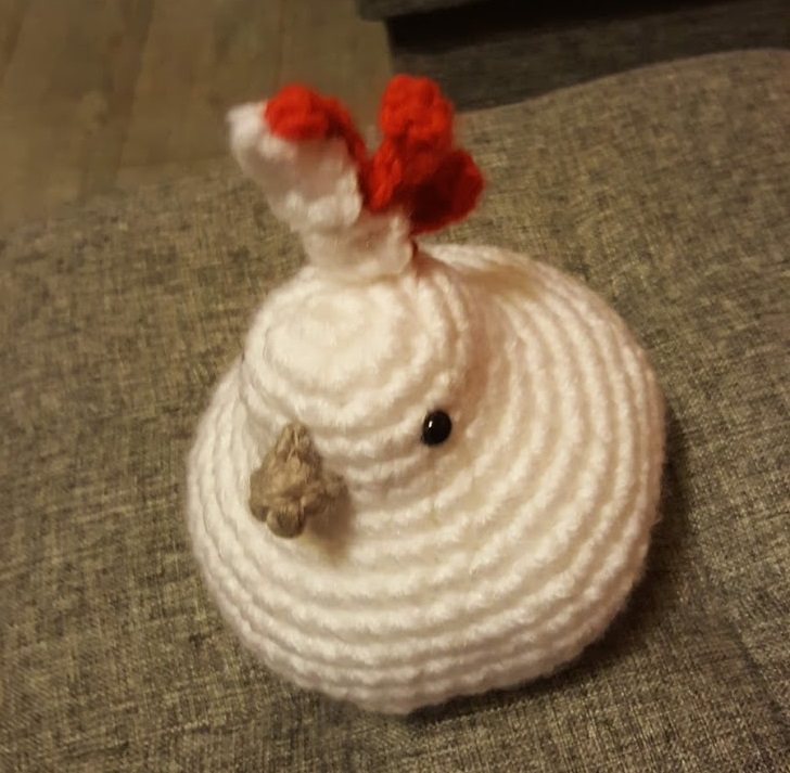 IgurumiP's tweet photo. Cacatoès bien nourri ^^
#tricot #crochet #amigurumi #cacatoes #birdlover #crochetlovers #diy #faitmain https://t.co/fbW36wC0eD