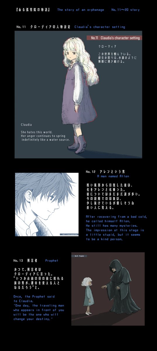 hana0NFT's tweet photo. ”The story of an orphanage” collection
『ある孤児院の物語』コレクション

It depicts a fragment of the story of what happened to the girls in an orphanage.

ある孤児院の少女達に起こった出来事の、物語の断片を描いています。

https://t.co/GSooRbEsKd

#NFT #NFTCollection #NFTs #nftart https://t.co/ZFPmkLVfhH