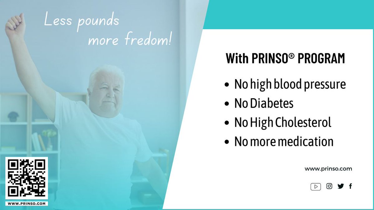 El #ProgramaPrinso además de ayudarle a #BajarDePeso de manera seria, sana, natural específica y eficaz, tiene efecto antiinflamatorio, desintoxicador, antioxidante, diurético y #Rejuvenecedor.

prinso.com 737 333 7087