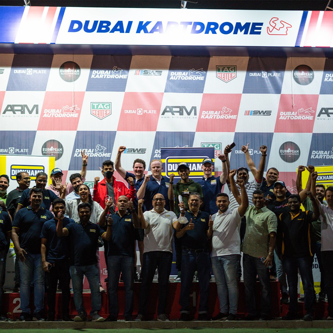 khaleejtimes's tweet photo. [Partner Content]
Duckhams are partnering with @CarFinance247 to support drivers as they take on the 2022 Porsche Carrera Cup GB!
The drivers enjoyed pre-season go-karting at @dubaiautodrome and hosted a corporate event with Duckhams team.

#redlineracing #duckhams #CarreraCupGB https://t.co/2354YseTHC