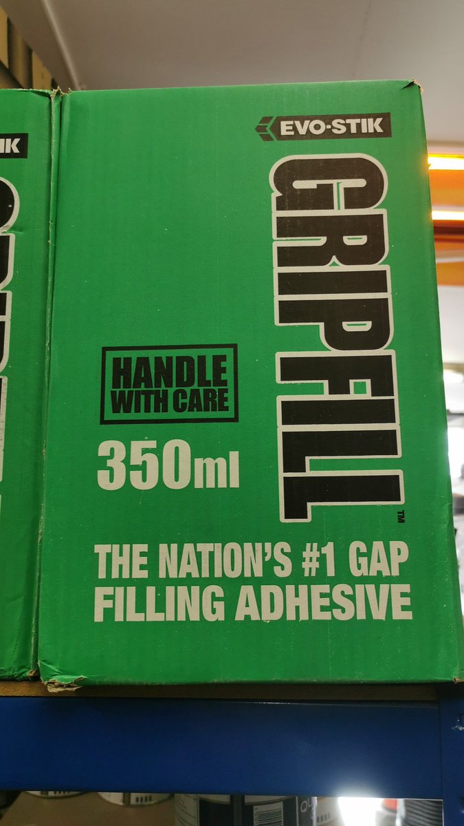 BemorBuilding's tweet photo. #gripfill £15 per box of 12 tubes Inc Vat #DIY #essex #walthamabbey https://t.co/jXs9kilJFK