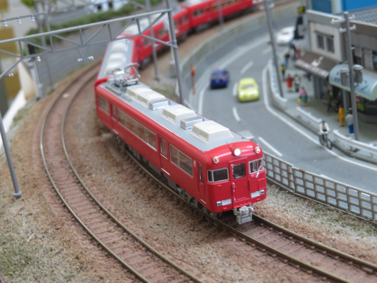 グリーンマックス EL120＆ホキ付き 名鉄EL120形 1700系回送列車セット（動力付き） | グリーンマックス