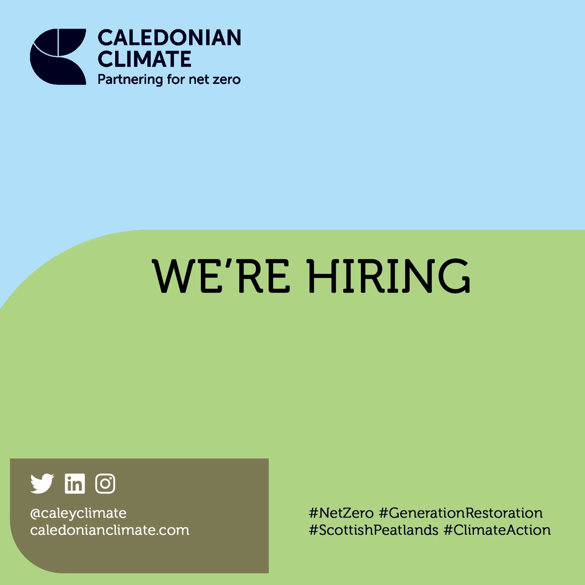 CaleyClimate's tweet image. 4 days until applications close. 

Apply here:
caledonianclimate.com/careers

#SphagnumMonday #GenerationRestoration #Careers #Hiring #SustainabilityCareers #ClimateChnage #ClimateCrisis #Peatlands