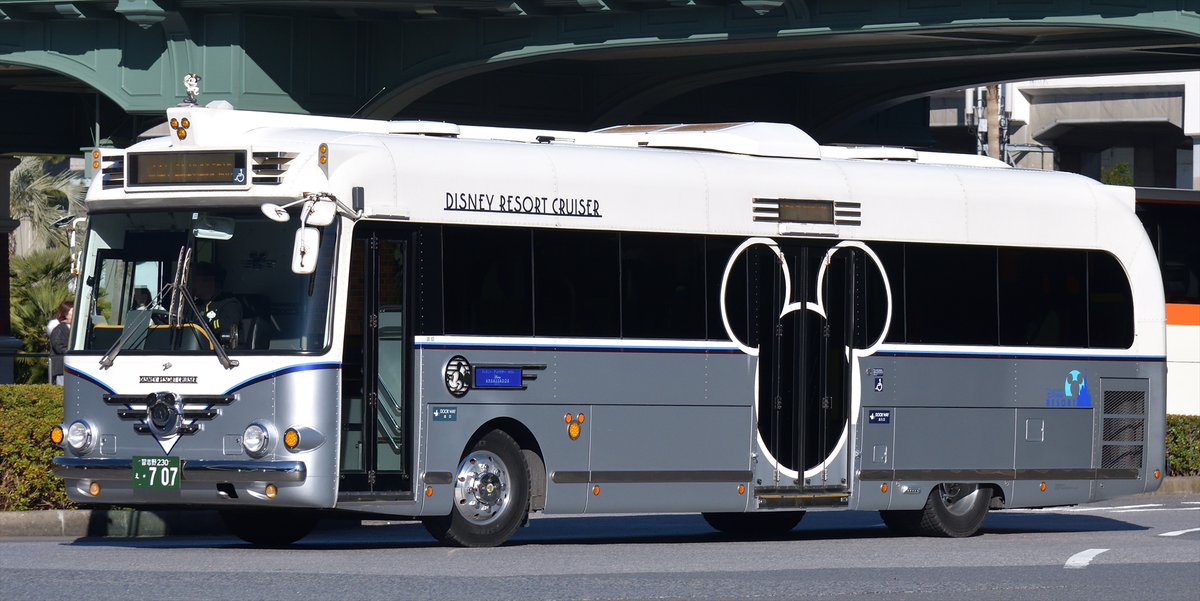 ディズニーリゾートクルーザー Aルート(DAH)引退車 初代3次車路線型