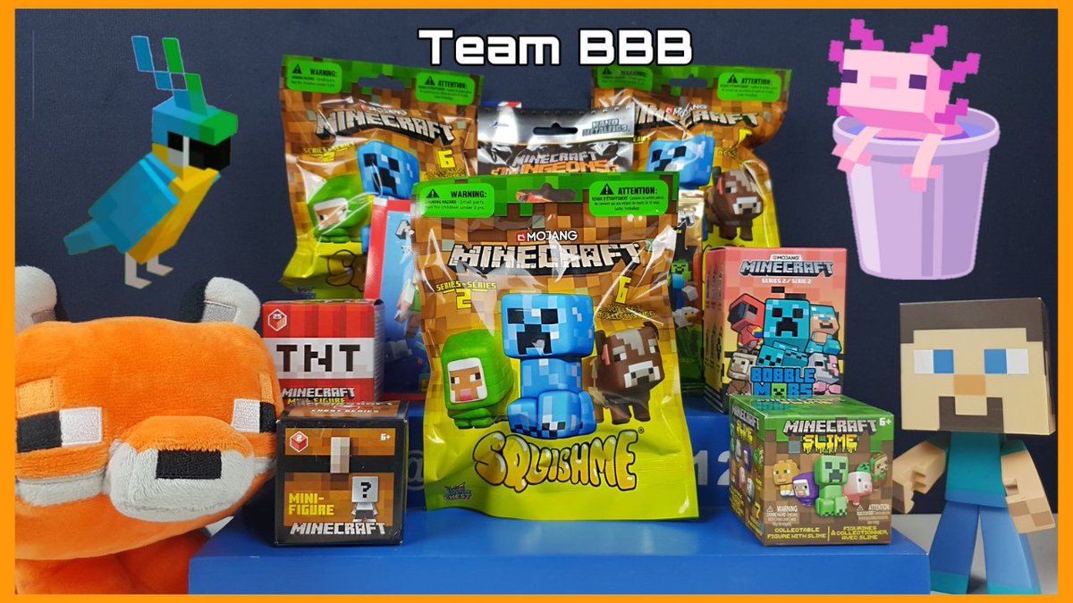 TeamBBB123's tweet photo. MOJANG MINECRAFT MONDAYS!
https://t.co/8OwYCGeZ0S
Today its time for another awesome edition of MINECRAFT MONDAYS!
#MinecraftMondays #MinecraftSquishme #MinecraftCollectibles #Minecraft #MinecraftToys #Squishme #stickers #blindbag #blindbags #minecraftslime @Minecraft https://t.co/tYE92WUhrx