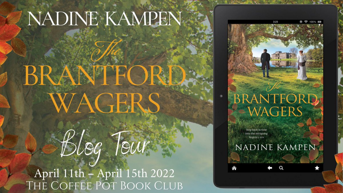 maryanneyarde's tweet photo. Welcome to Day 1 of the #BlogTour for:

༻*·. The Brantford Wagers .·*༺

(The Brantford Series, Book 1)

By Nadine Kampen

https://t.co/yeI9FmbNwQ

Thank you, @abelfrageauthor @histficcompany @ViviMackade for hosting today's tour stops. 🥰

#HistoricalFiction @cookiebuxton https://t.co/7ypth6Ng6R