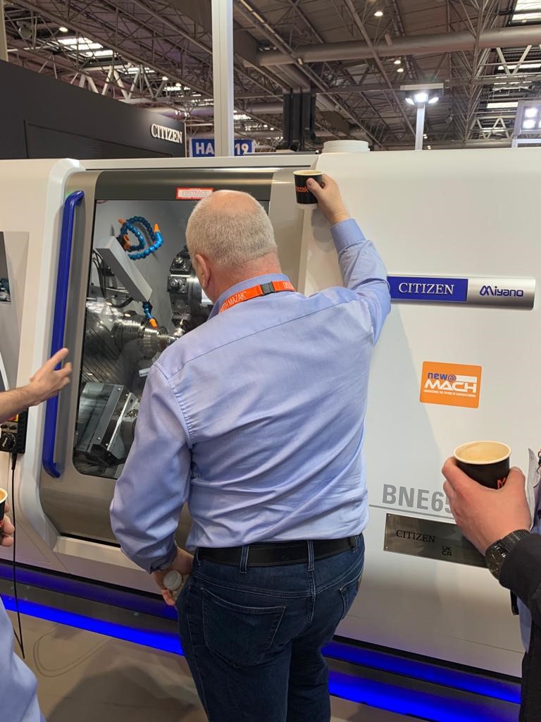 ExactCNC's tweet photo. Last week, we visited the #MACHExhibition which took place at the #NECBirmingham.
 
During the expo, we saw first-hand the next generation of technologies and automation processes and how these technologies will support our vision and strategy  at #ExactGroup. #Newry #NIBusiness https://t.co/VeitfZ3Bcb