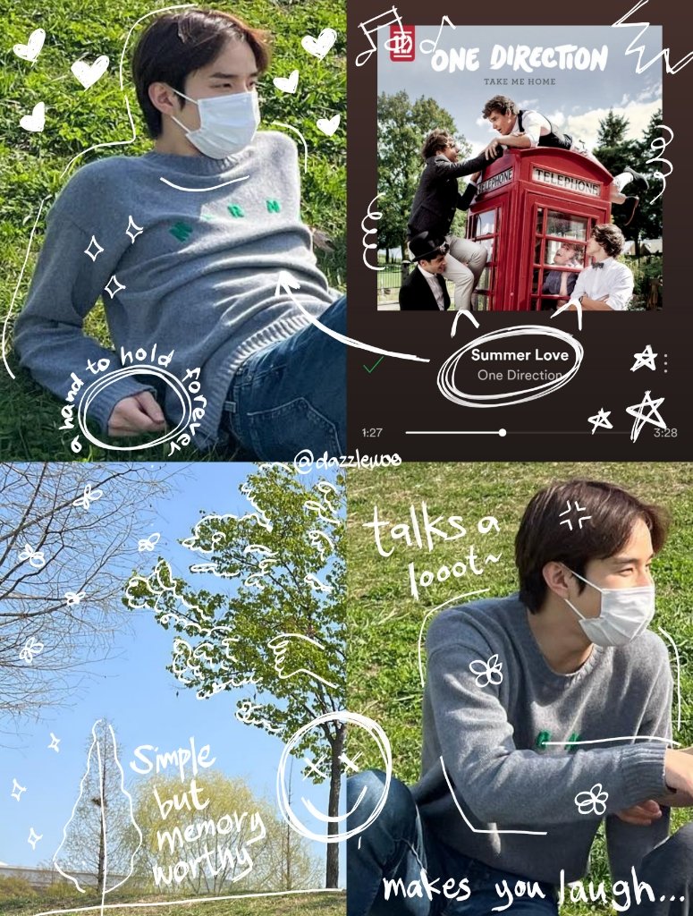 dazzIewoo's tweet photo. park date with #jungwoo https://t.co/GSaWyH68kw