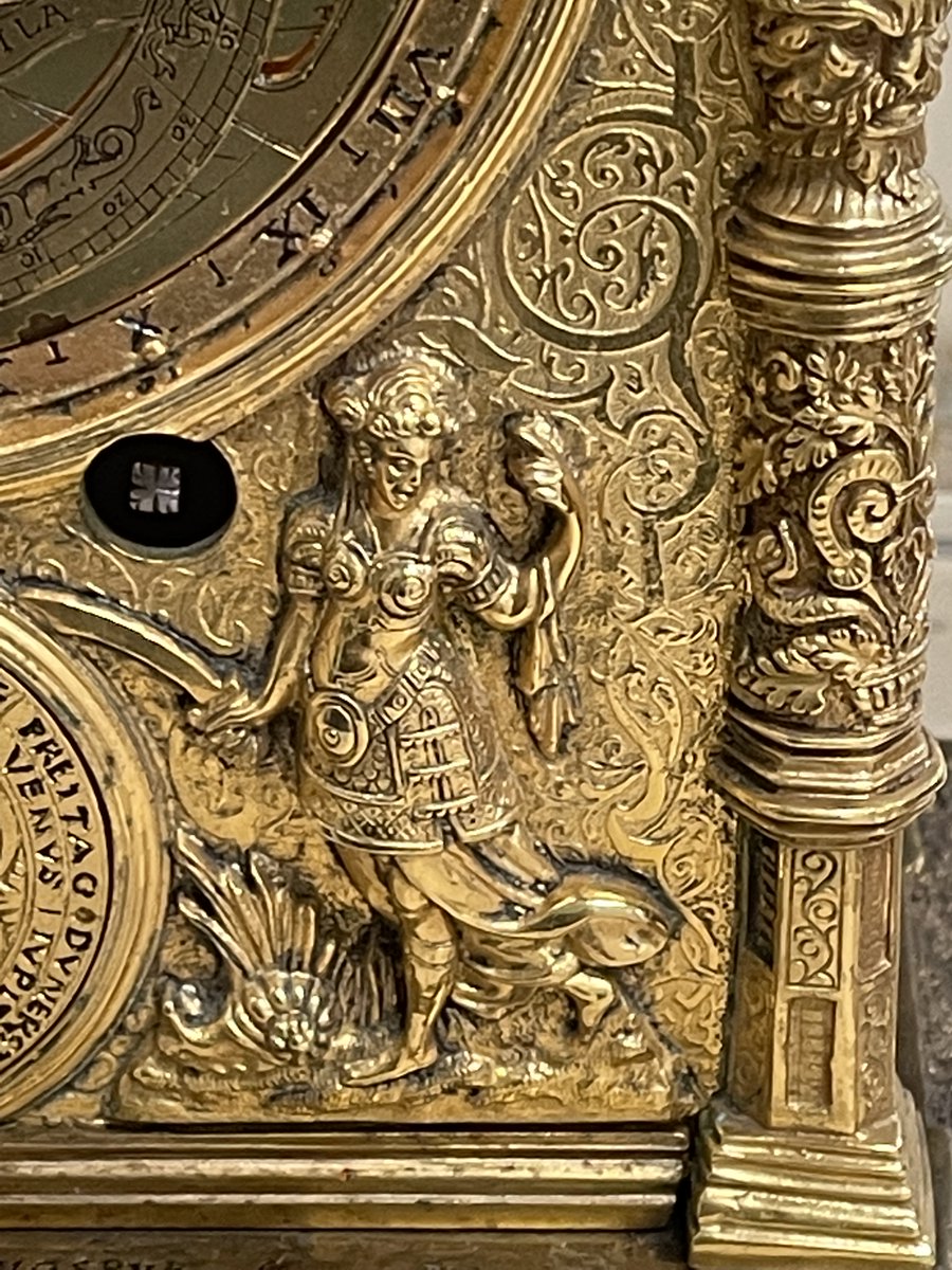 TimekeepingMus's tweet photo. Although a replica, the #astrologicalclock here at the #timekeepingmus, is a true work of art and science. The elegant aesthetic of this piece is dramatic.

#horology #horologicalmuseum @TimekeepingLib @clockandwatchuk #astronomy https://t.co/pZCrtWTGtL