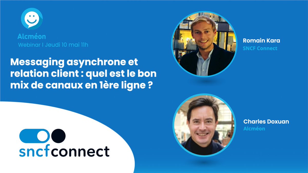 Messaging in-app ou via les plateformes comme WhatsApp, Messenger ou Apple Messages, faut-il choisir ? Comment SNCF Connect, le pionnier du conversationnel utilise le messaging in-app et le social messaging pour répondre à ses clients ? Inscrivez-vous 👉 linkedin.com/events/messagi…