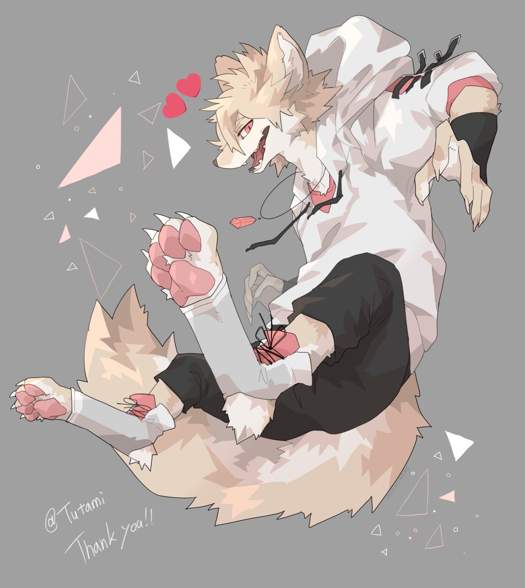 「Skeb Thank you!! 」|❤️YOROZUMARU💙のイラスト