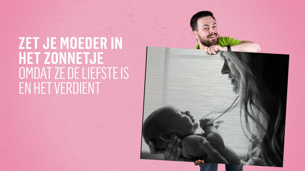 Schrijf het vast in je agenda: 8 mei is het Moederdag! Pak het persoonlijk aan en geef een cadeau waar je moeder een blijvende herinnering aan zal hebben. Voor het gemak hebben we alle cadeaus voor je op een rijtje gezet. Neem een kijkje op onze website: bit.ly/3DXUhTY