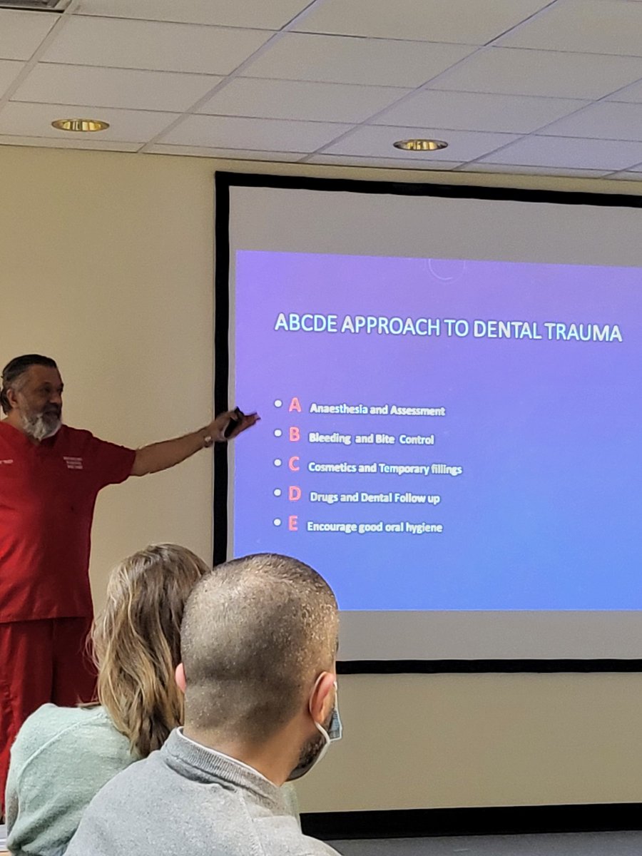 Chet's ABCDE approach to dental trauma. <a href="/BSUHSimulation/">PRH Simtech</a> <a href="/EDRSCH/">Emergency Department, RSCH, UHS</a> <a href="/UHSussex/">University Hospitals Sussex</a> <a href="/TulsiF/">Tulsi Foundation</a>