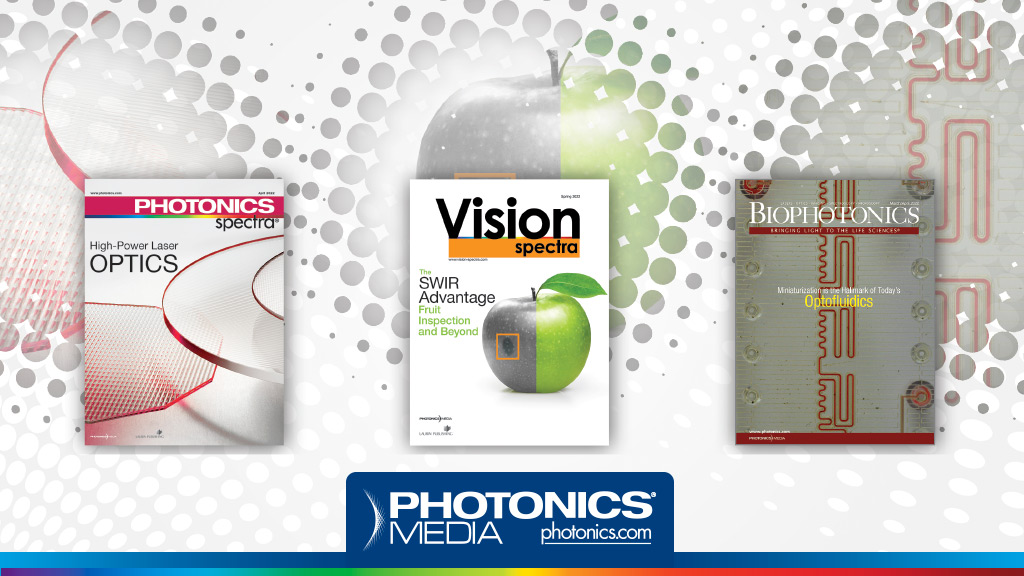 ImageSensors's tweet image. Photonics Media brings you the latest research, product information, and business news for the entire photonics industry. Visit photonics.com for more information and to subscribe for FREE.