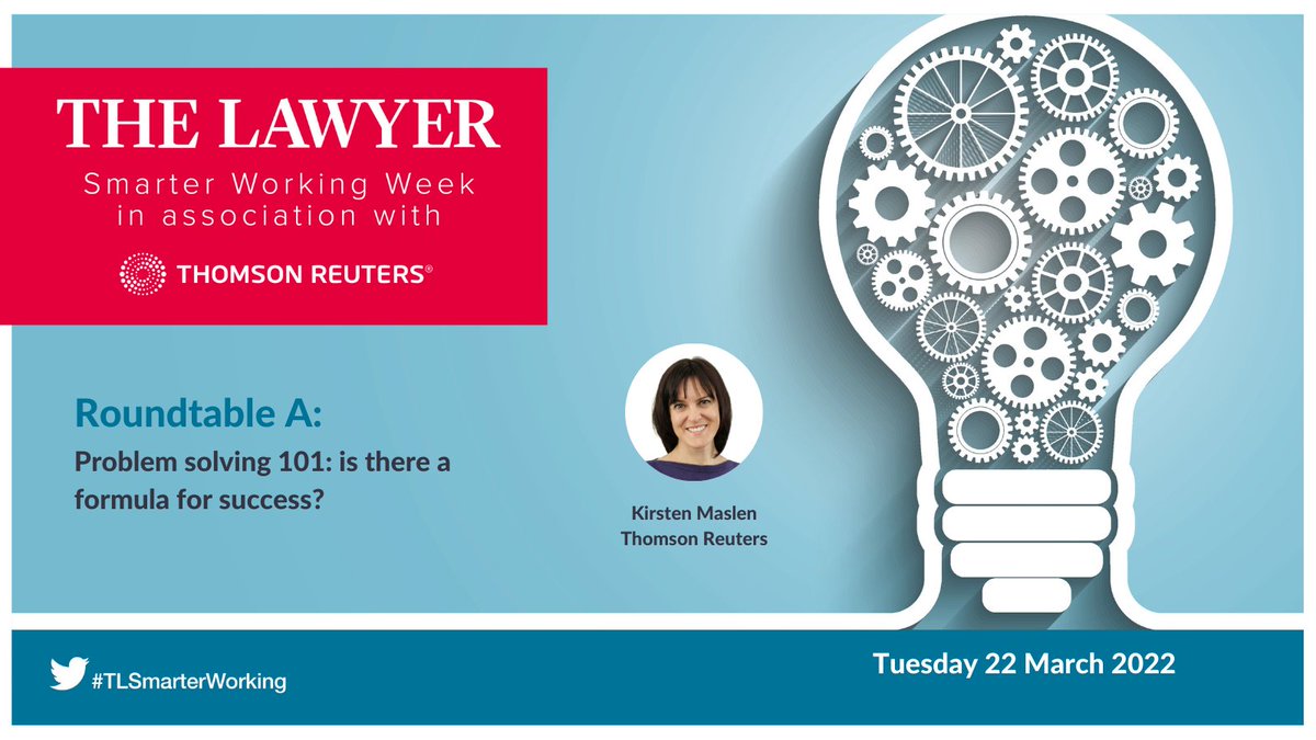 TheLawyerevents's tweet photo. In a recent roundtable with @thomsonreuters, as part of #TLSmarterWorking Week, participants said that charting more effective ways of working is critical for legal teams going forward.
Read a summary of the discussion here: https://t.co/GyZjGkNk27 https://t.co/IDqQlOBLcD