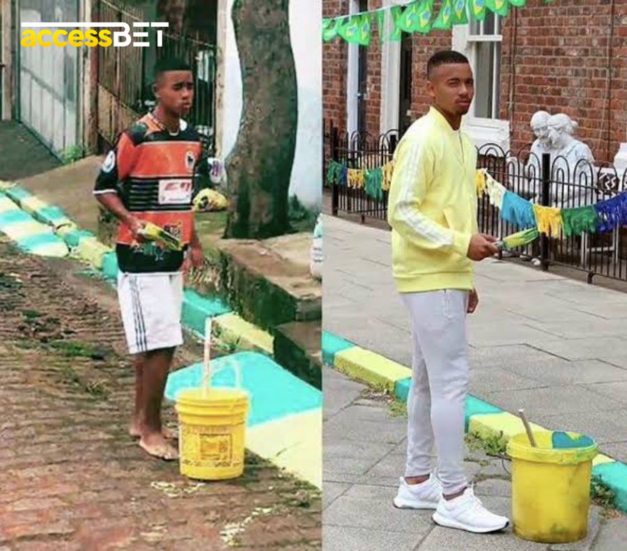 Fact Or Hoax Image Of Child Gabriel Jesus Painting The Road 1news