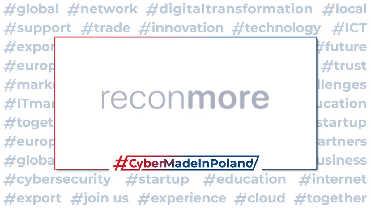 Działamy razem!
#RemoteAdmin dołącza do klastra #CyberMadeInPoland .
Klaster #CyberMadeInPoland to platforma powstała w celu promocji i współpracy polskiego przemysłu cyberbezpieczeństwa.
pos.li/2l0a90