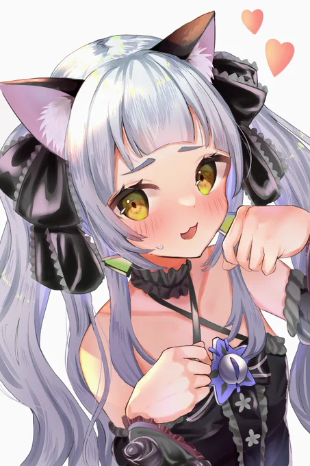 「にゃ...にゃ〜ん」 #シオンの書物 
