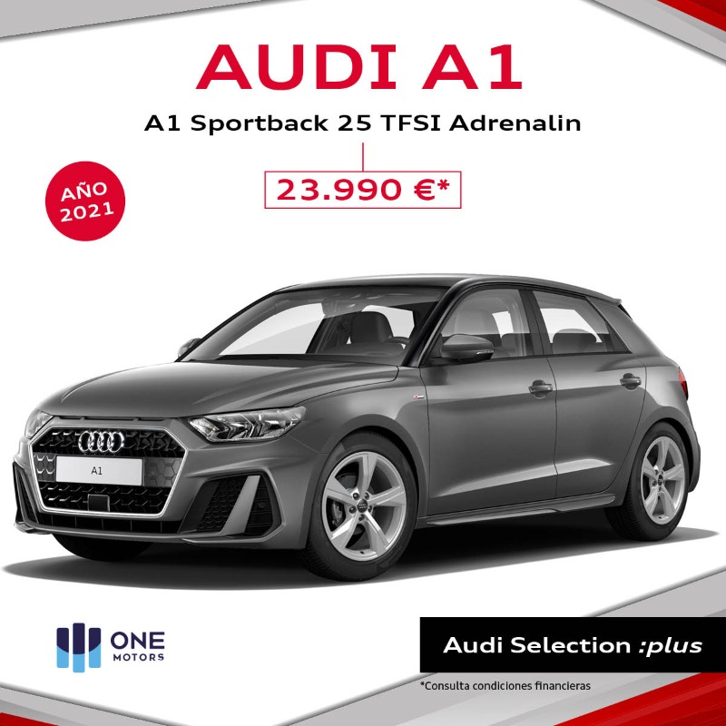 AudiCenterPalma's tweet photo. Ven ahora a #AudiCenterPalma y llévate el #AudiA1 que prefieras con entrega inmediata a un precio irrepetible. ¡No lo dejes pasar!
#AudiSelectionPlus