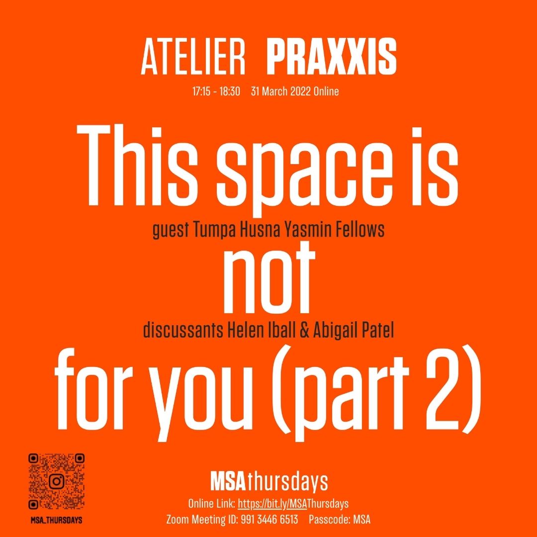 collective_fame's tweet photo. ONLINE EVENT hosted by @praxxis_f @TheMSArch @MSArch_Research available to watch here: https://t.co/DjRMFjgZGg

Our founder @Tumpa_Fellows gave a lecture exploring spatial practices as an active agent for decolonising design methods for climate and spatial justice. https://t.co/pbZEtzSj0l