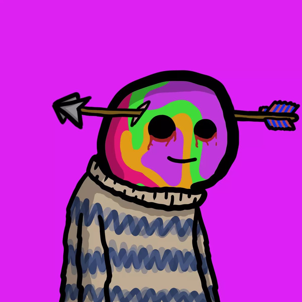 i've been obsessed with this piece 👀 

you can follow <a href="/nft_Sad/">Sad</a> and check their amazing art 🔥

#algofam #Algo #NFTGiveaways