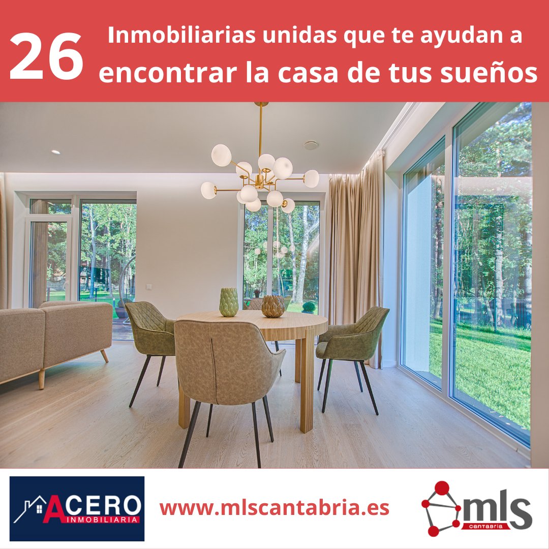 MLSCantabria's tweet photo. ⭐️¿Buscas una #inmobiliara #profesional? En @MLSCantabria tienes donde elegir! 
Encuentra con nosotros la 🏠 de tus sueños❗
#AceroInmobiliaria está en  https://t.co/FoESFlwrJp https://t.co/Je91n1RW64
