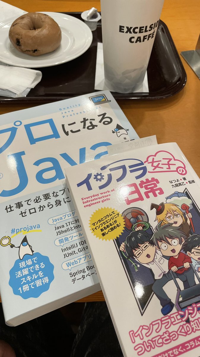 SierraOne47's tweet image. 本日の戦利品 #projava  #インフラ女子の日常
