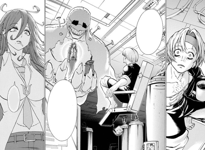 個人的にルインとシールが出て来てからのアンデラはあまり面白く感じなかったが今回は熱かったニコの奥さん?らしき幽霊も咥え煙草で登場で愚息も昇天 少しケバめなのが良い#アンデラ 