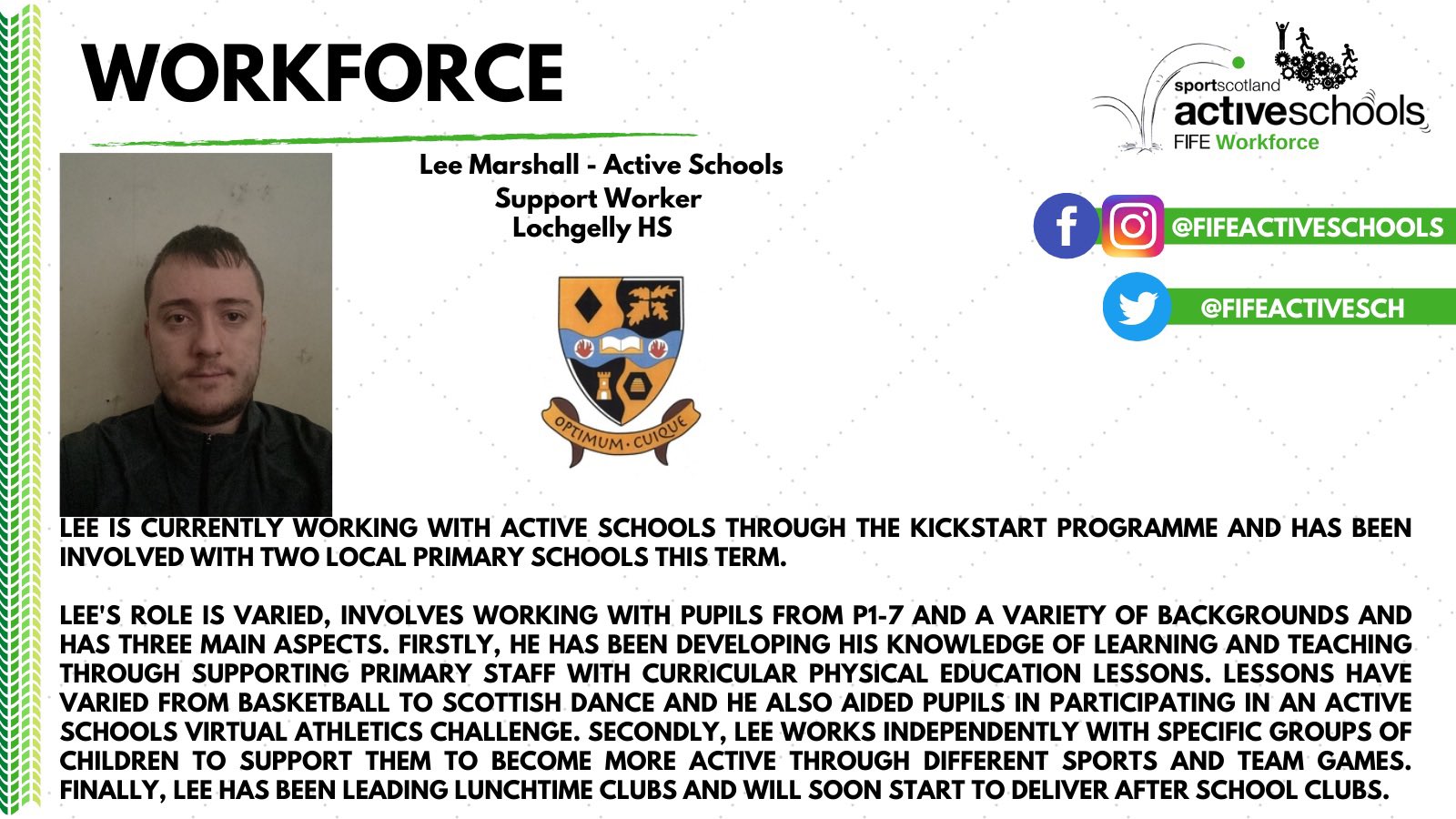 Fife Active Schools on Twitter "🎉🎉Recognition🎉🎉 We are taking the time