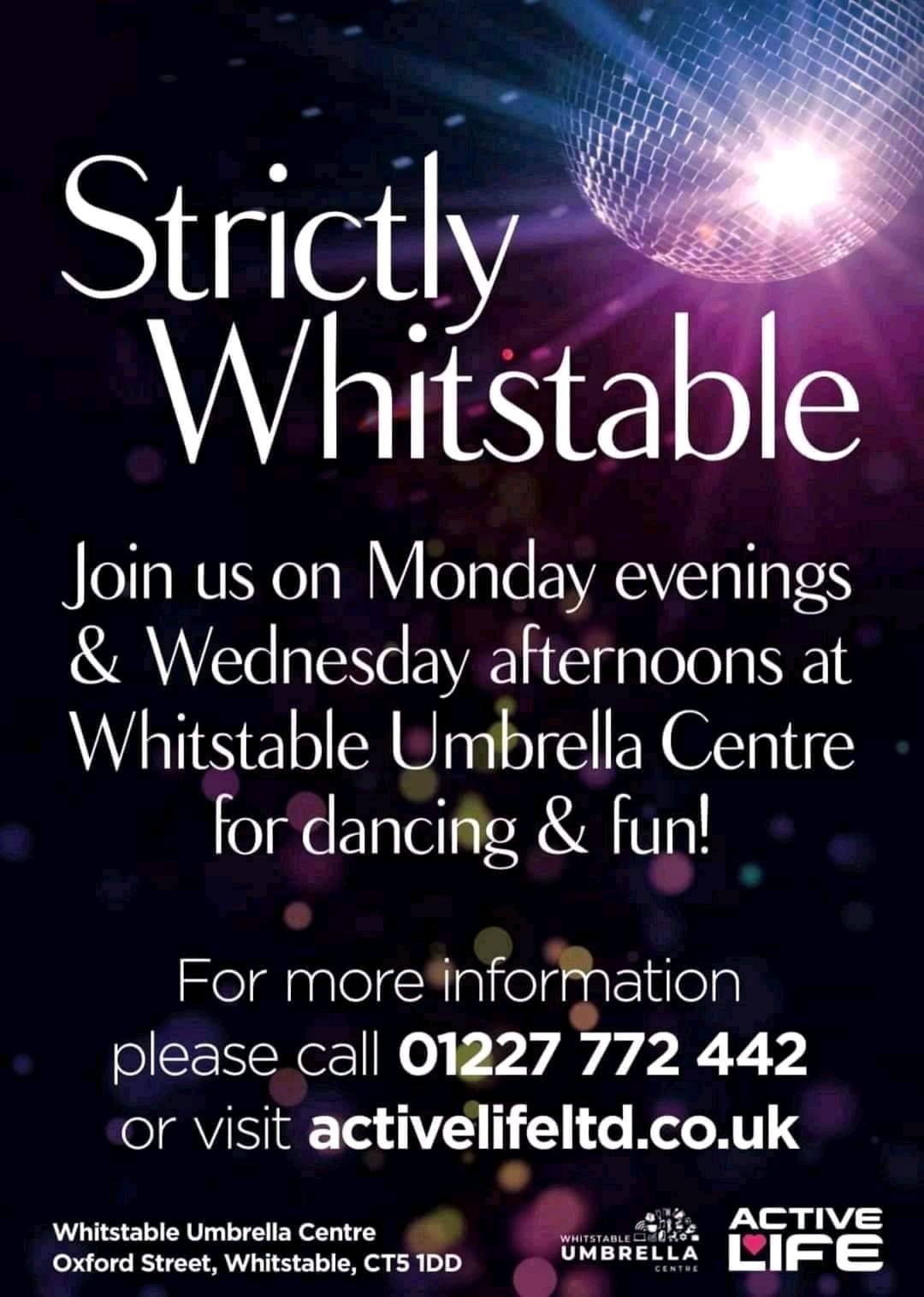 Whitstable Umbrella Community Centre on Twitter "Strictly Whitstable