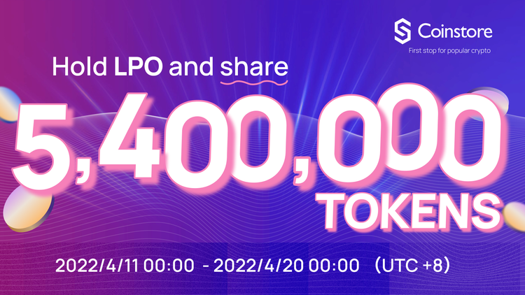 CoinstoreExc's tweet photo. ✨ Hold #LPO and share 5,400,00 tokens ✨

Click the link below to find out more! 👇👇👇

🔗: https://t.co/PUQRRPRYqN
⏱️: April 11 00:00 - April 20 00:00 (UTC + 8)

#giveaway #airdrop #coinstore https://t.co/ootEJxb0IO